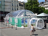 portable meeting room with clear inflatable bubble dome shape TY-014