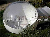 half transparent inflatable dome tent for lawn camping and sight-seeing TY-012