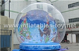 Life Size Snow Globe Clear Inflatable Dome for Christmas Live Show TY-007
