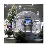 Merry Christmas inflatable bubble life size snow globe for advertising TY-005