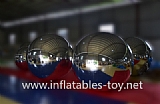 Silver Mirror Inflatable Advertising Mirror Balloons For Party