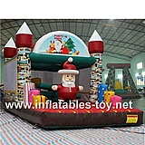 Inflatable Christmas Bouncer House,BC-25