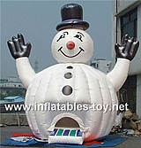 Inflatable Snowman Bouncer House for Kids,BC-29