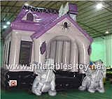 Inflatable Halloween Bouncer House,BC-41