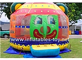 Round Moonwalk Party Bouncy Castle Clown Inflatable,BC-50