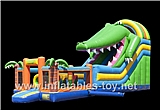 Inflatable Multiplay Crocodile Slide,CLI-1047