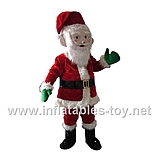 Santa Claus Suit with Wig Christmas Costume
