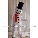 Snowman Mascot Silly Christmas Costumes