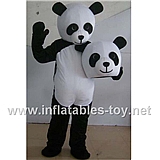 Poppy Plush Adult Panda Costume
