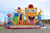Popular Inflatable SpongeBob Slide,CLI-1048