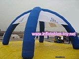 Inflatable spider tent dome from manufacture for sale