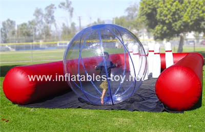 Inflatable human bowling ball game,SPO-86-1
