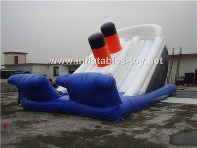 Inflatable titanic slide game,CLI-1011