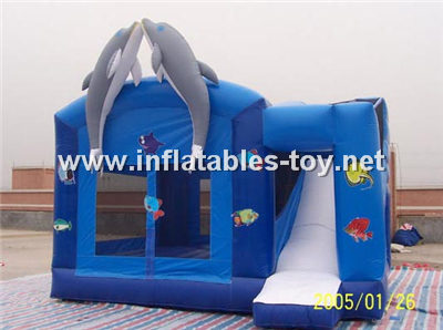 Dolphin Inflatable Bounce House,BC-93