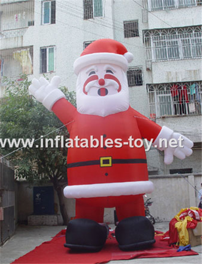 Santa claus for christmas inflatable decoration,CHR-1002