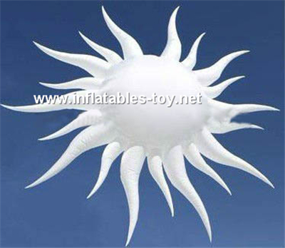 inflatable sun flowers with LED lights for event decorations