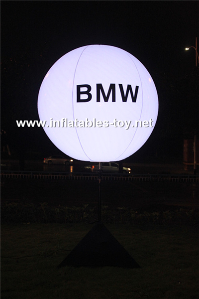 Advetising stand balloon with LED lights