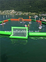 Customized Inflatable Barriers for Goal Games