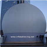 White Inflatable Portable Magic Projection Dome for Planetarium Laser Shows
