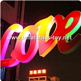 Inflatable LED Love Letters 